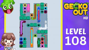 Gecko Out Level 108 Solution Walkthrough