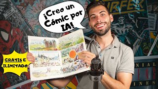 Crea CÓMICS por Inteligencia Artificial GRATIS 💥 Tutorial FÁCIL Paso a Paso screenshot 1