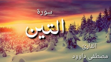 تلاوة خاشعة من سورة التين | بصوت القارئ مصطفى داوود | Sura At-Tin | Mustafa Daoud