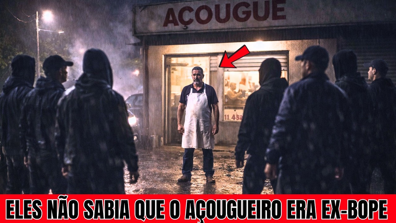 O PCC TENTOU EXTORQUIR UM AÇOUGUEIRO… E DESCOBRIU TARDE DEMAIS QUE ELE ERA EX-BOPE