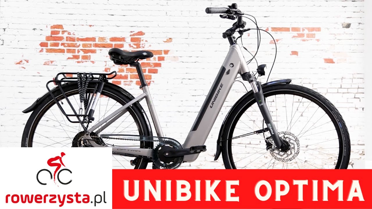 Unibike Optima bestseller wśród rowerów elektrycznych YouTube