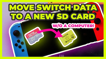 How To Move Data to a New Micro SD Card on Nintendo Switch No Computer Method