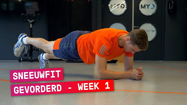 Sneeuwfit - Gevorderd Week 1 - Fit op wintersport vakantie!