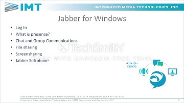 Cisco Jabber Introduction