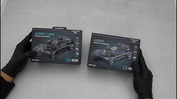 Nitho Adonis Controller Compatible Wireless PS4 (customizable with stickers) , Unboxing