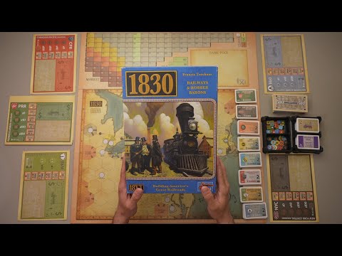 1830: Railroads & Robber Barons / как играть / разбор правил на русском