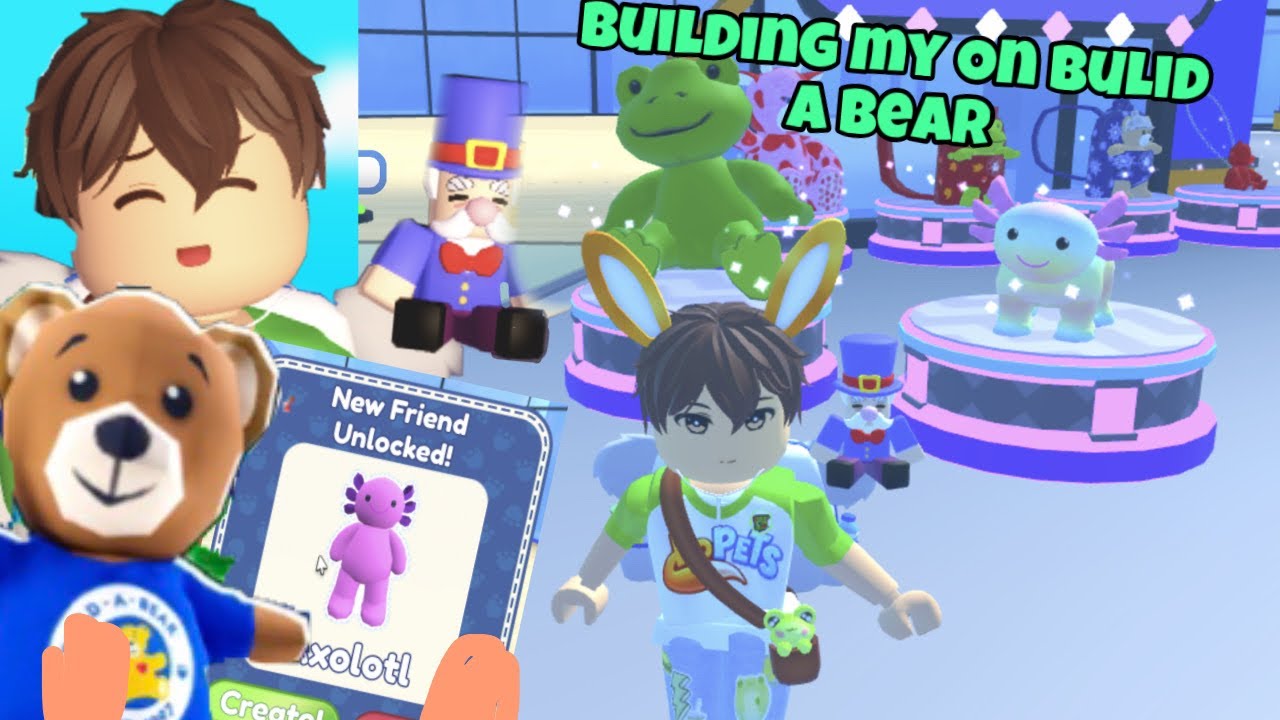 *Buldling My Very Own Bulid A Bear on Roblox🐻 Build a Bear Tycoon ...