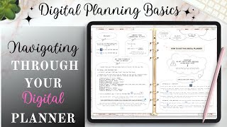 How to NAVIGATE through your NAIL ARTIST DIGITAL PLANNER with GoodNotes screenshot 3