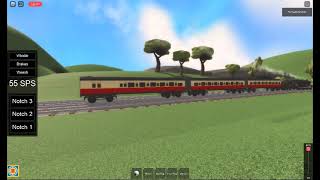 BTWF Barry Pulling 3 Red Express Coaches to the Airport