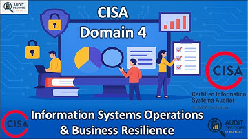 CISA Domain 4: Information Systems Operations & Business Resilience