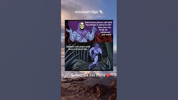 Introvert tip ⭐ #introvert #extrovert #personality #memes #tips #funny #jokes #philarious #laugh
