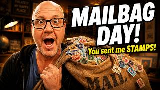 Stamp Collector Mailbag: Unboxing Subscriber Gifts & eBay Finds!