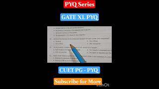 📝GATE life science PYQ Solution| CUET PG PYQ Discussion| #gate #lifescience  #pyq  @Sidratul07