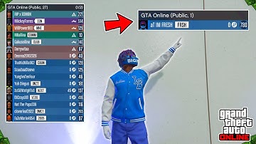 *UPDATED* How To Get Into A SOLO PUBLIC Lobby In GTA 5 Online! (WORKING NOW)