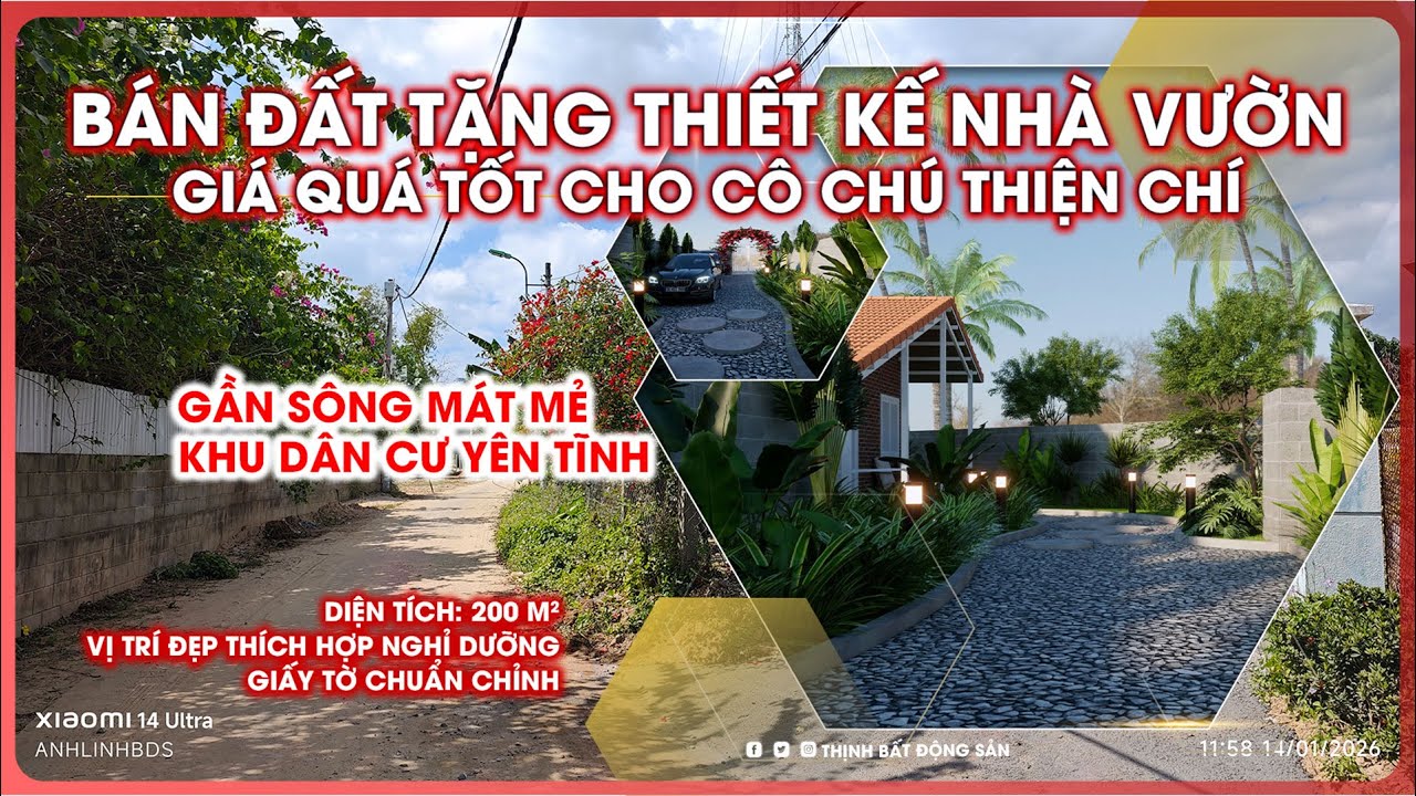💥Chỉ 1,8 tỷ sở hữu đất full 200m2 thổ cư tại Nha Trang đường ô tô khu dân cư chuẩn chỉnh 