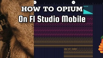 How To Make CRAZY Beats For Opium | Fl Studio Mobile