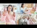My morning  night routine vlog in college grwm self care habits productive 6am10pm day 