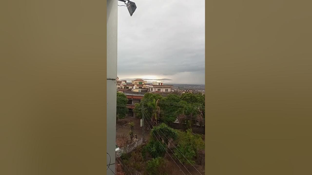 Rain in Mirpur beautiful weather of Mirpur Azad Kashmir YouTube