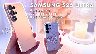 Samsung Galaxy S26 Ultra Aesthetic Unboxing 🌸 ✨ (Pink Gold) screenshot 2