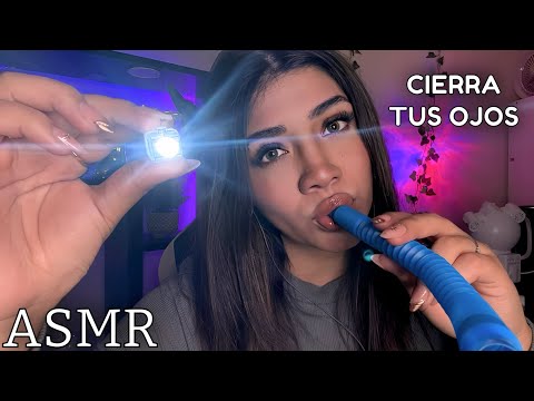 ASMR PERO PUEDES CERRAR LOS OJOS 😴 (SOFT SPOKEN, SUSURROS E INSTRUCCIONES)