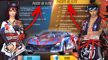 O que é passe de elite no Free Fire?