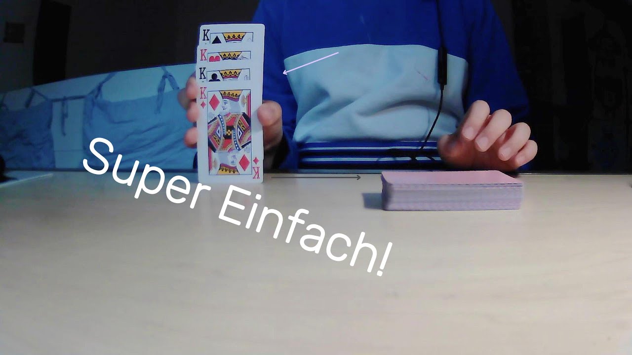 Super Einfacher Zaubertrick für ANFÄNGER! Mit erklärung - YouTube