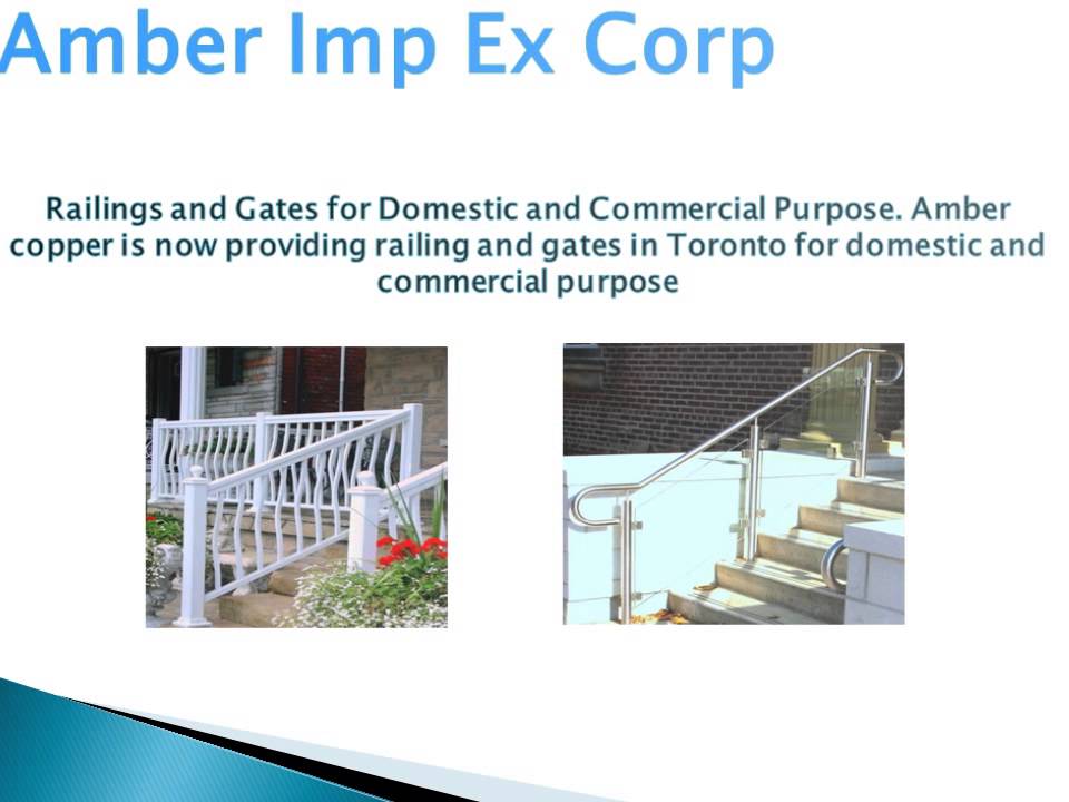 Railings and Gates for Domestic and Commercial Purpose