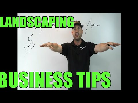 What Type Of Business Category Does Landscaping Fall In?