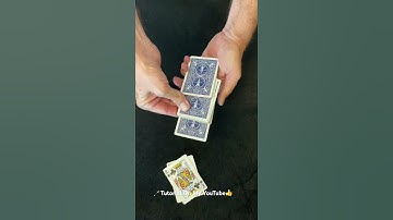 Magic Card Trick Tutorial - Don’t Blink #magic #tutorial #shorts