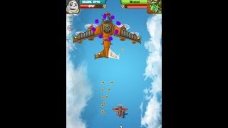 Panda air fighter aircraft shoot em up game stage1 clear screenshot 3