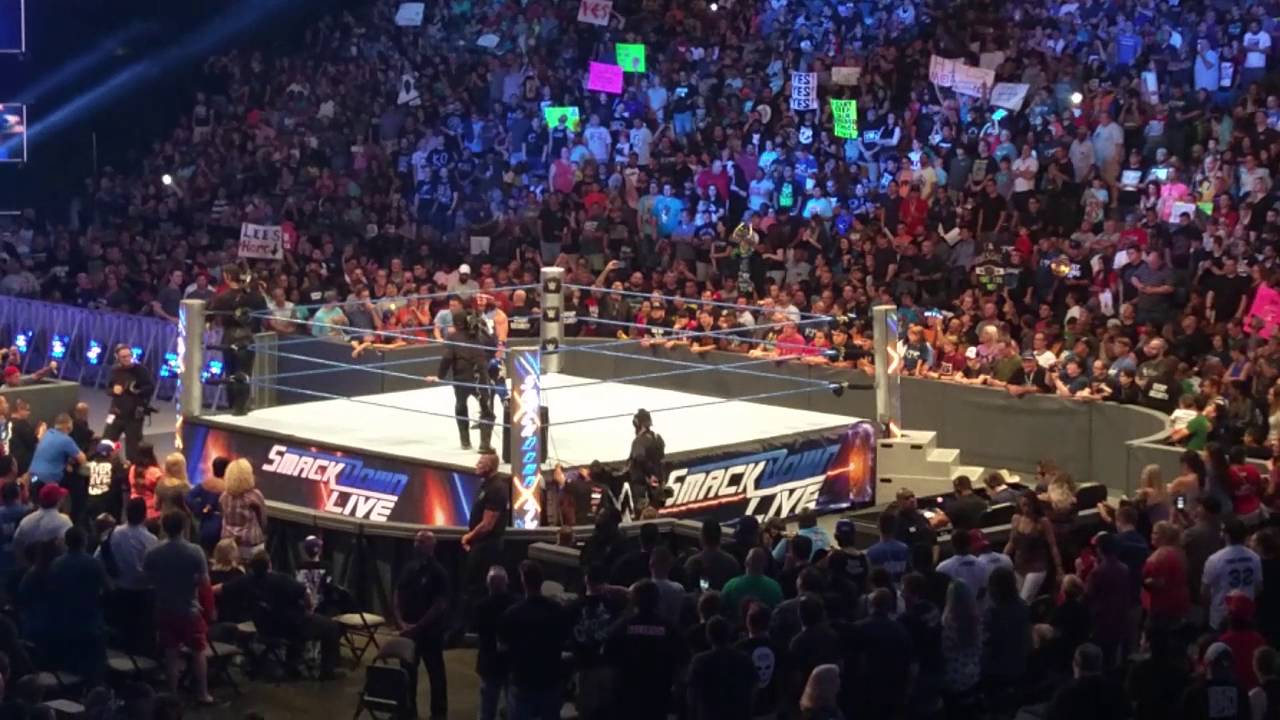 AJ Styles BeatUpJohnCena promo WWE SmackDown Live Dallas,Tx YouTube