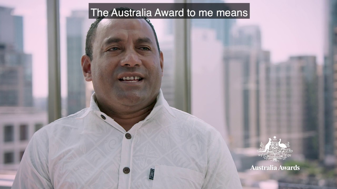 Australia Awards Scholarships in a word - by Pacific scholars