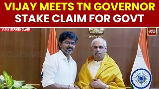 Tvk Chief Vijay Meets Governor For 4Th Time To Seal Government Formation Become Chief Minister