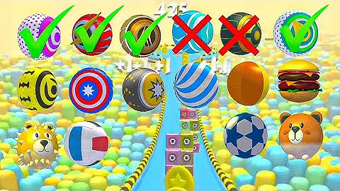 🎮 Who Will Win? The Best Ball⚽️ in Action Balls Gameplay( Android, ios Game)