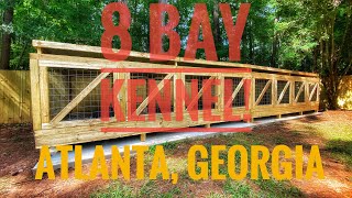 BEST/NEW DESIGN | HOW TO | 8 BAY KENNEL | Full Build & Assembly Video | Best Design Yet