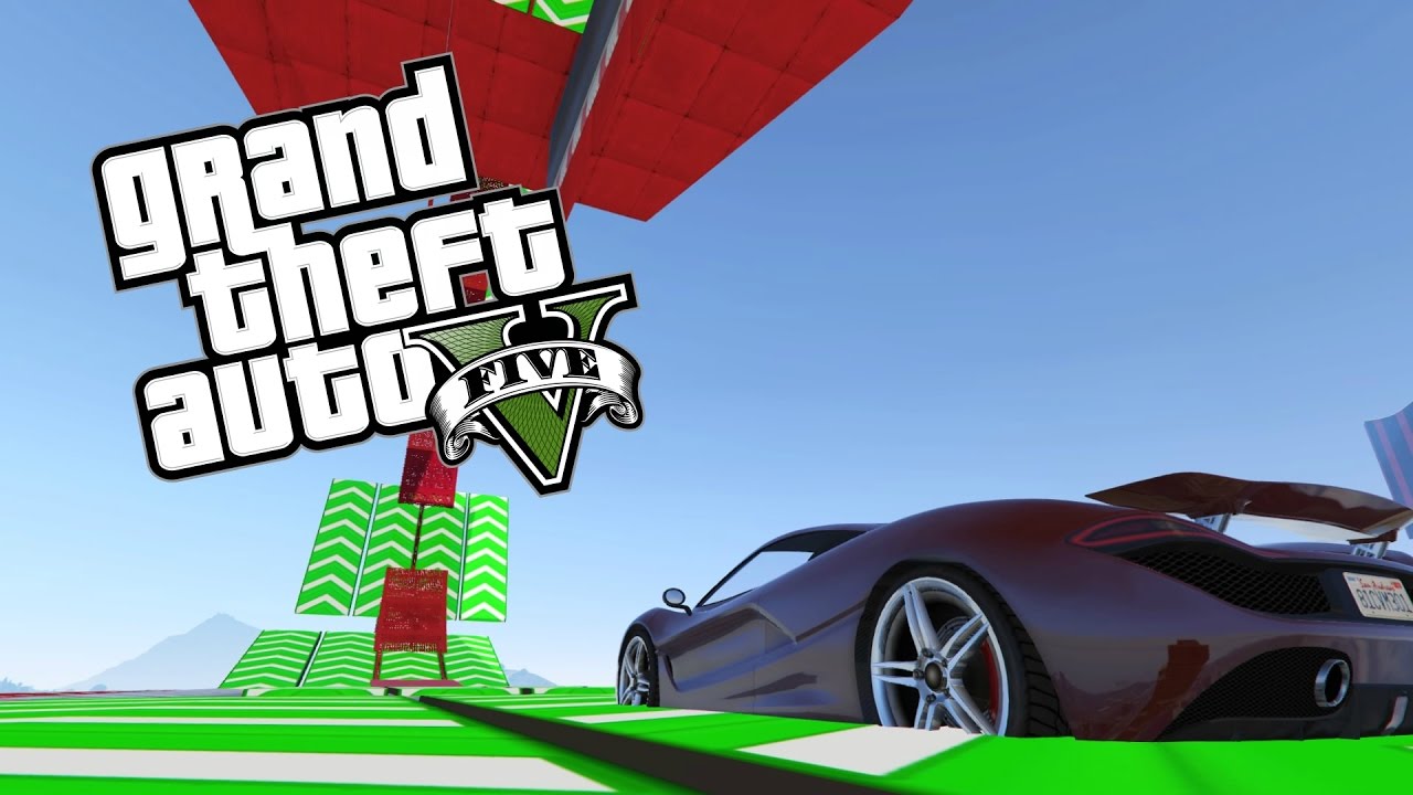 PARKOUR PARA COCHES!!! GTA 5 ONLINE (PARKOUR) YouTube