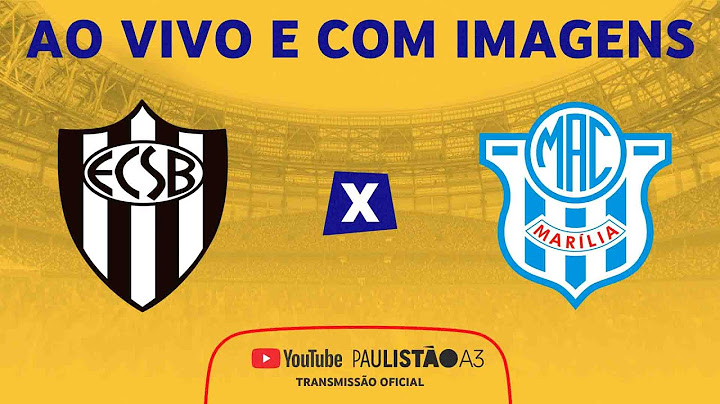 JOGO COMPLETO: EC SÃO BERNARDO X  MARÍLIA | 2ª FASE | PAULISTÃO A3 2023