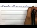 (3) Job Interview Tips | Scribble Sign | Cursive Writing Practice Video | Neat Handwriting Practice