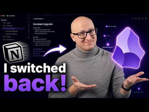 Thumbnail for I Switched Back to Obsidian (because of AI)