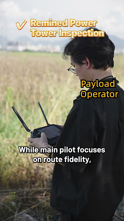 Drone inspection controls too complex? Experience the next-gen dual-control tech of SIYI UniRC 7!