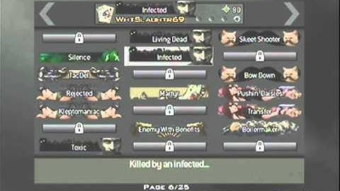MW3 How to get the title Infected