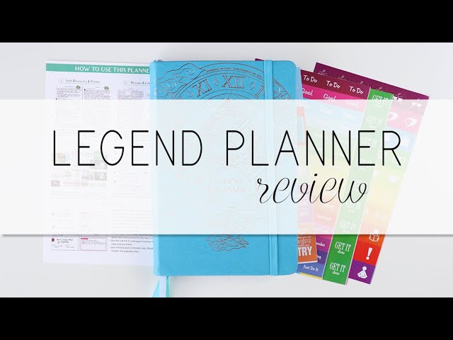 Legend Planner Reviewso many new planner choices! 