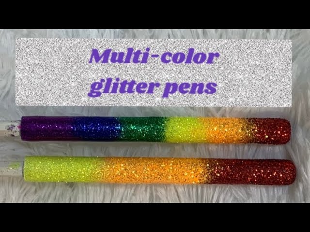 Rainbow Ombre Multi Color Ink Pen