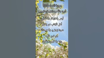 سورة النساء الآية ١٢٣
