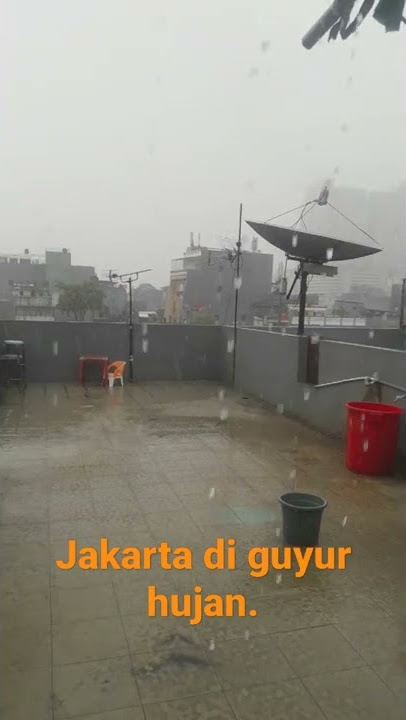 jakarta hujan deras gaes #shorts #viralvideo
