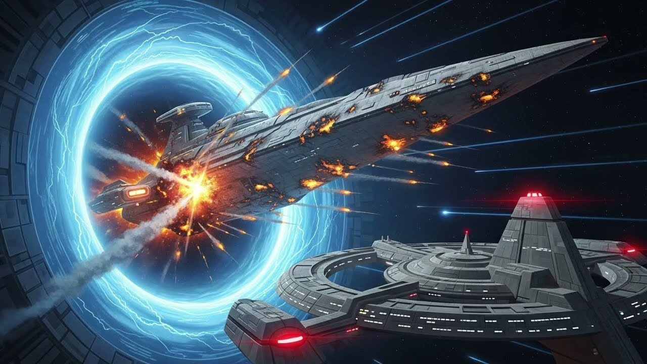 What if Battlestar Galactica Landed in the StarTrek Universe?