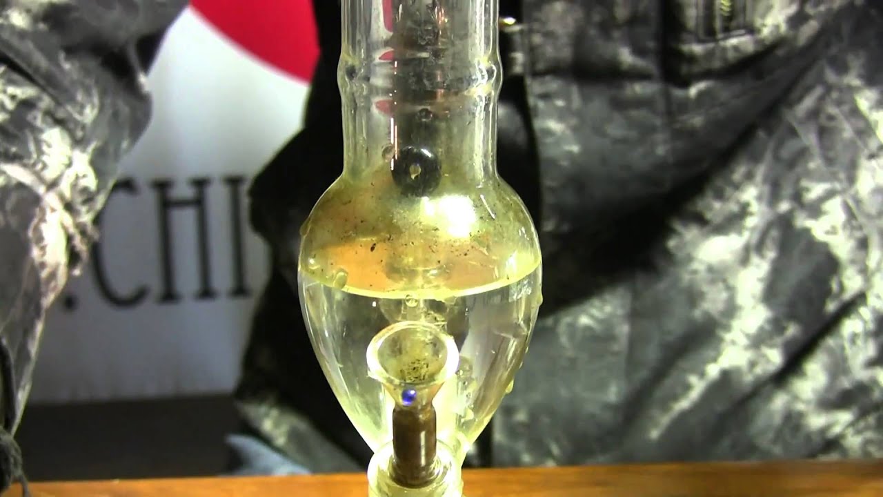 2011.02.16 CHING煙屋 Molino Glass MAD SCIENTIST モリノボングの使い方