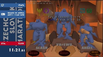 CZ/SK Marathon | Quake III Arena Any% I can win by Ewil