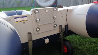 Transom Riser, how to raise the transom on a tender, sib, rib or hard boat, start to finish!