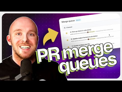 How to use pull request merge queues
